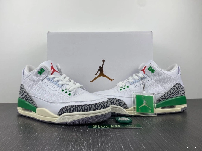 Rep Husky Retro Lucky Jordan CK9246-136 (W) 3 Green 0731